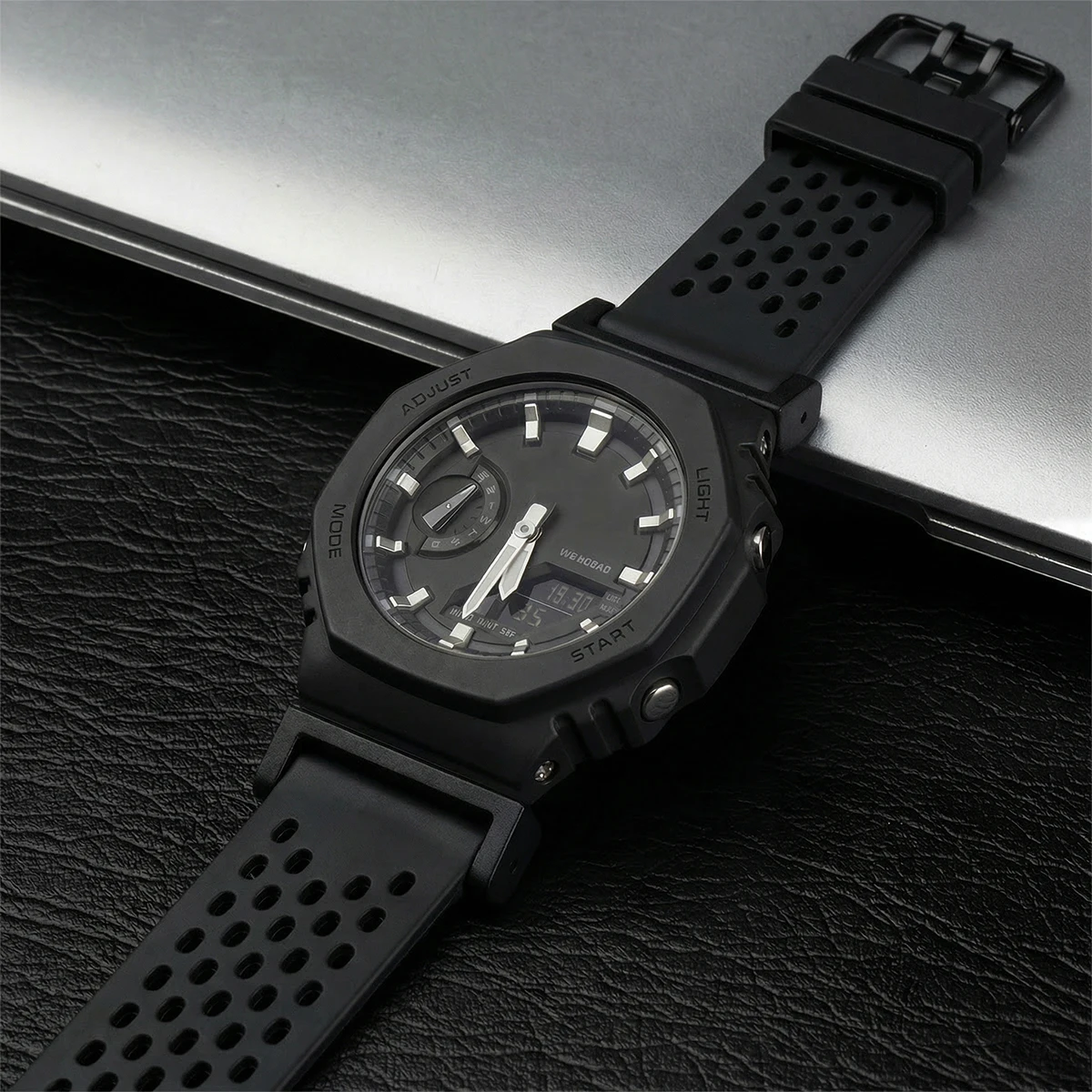 Premium Soft Silicone Watch Strap - Durable Replacement Wrist Band