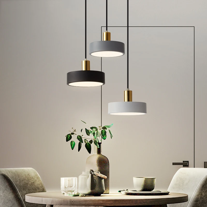 

Nordic Dinning Room Pendant Lighting Room Decor LED Pendant Lamp Decoration Kitchen Island Hanging Light