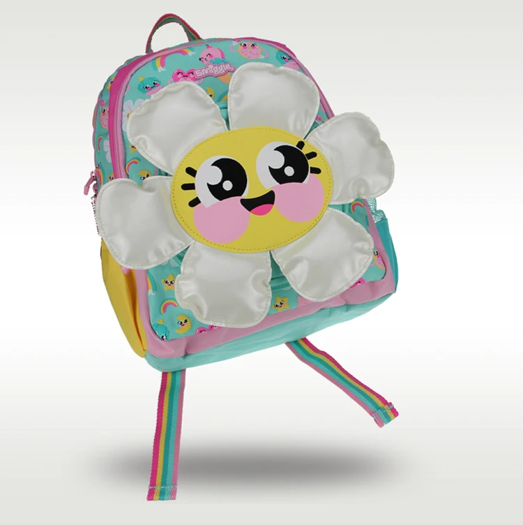 smiggle sac dos original pour enfants de sac épaule en tournesol pour pouces