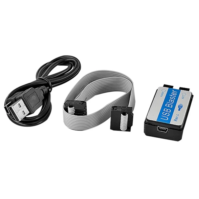 USB Blaster Mini 10-Pin JTAG Connection Cable for CPLD FPGA NIOS JTAG Programmer Support All ATLERA Device