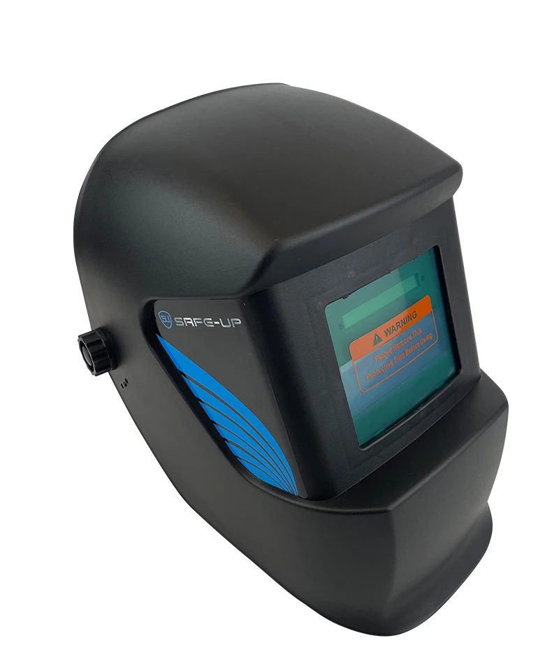 Máscara de Soldadura SAFE-UP con energía Solar con oscurecimiento automático 2 sensores de arco 90x30