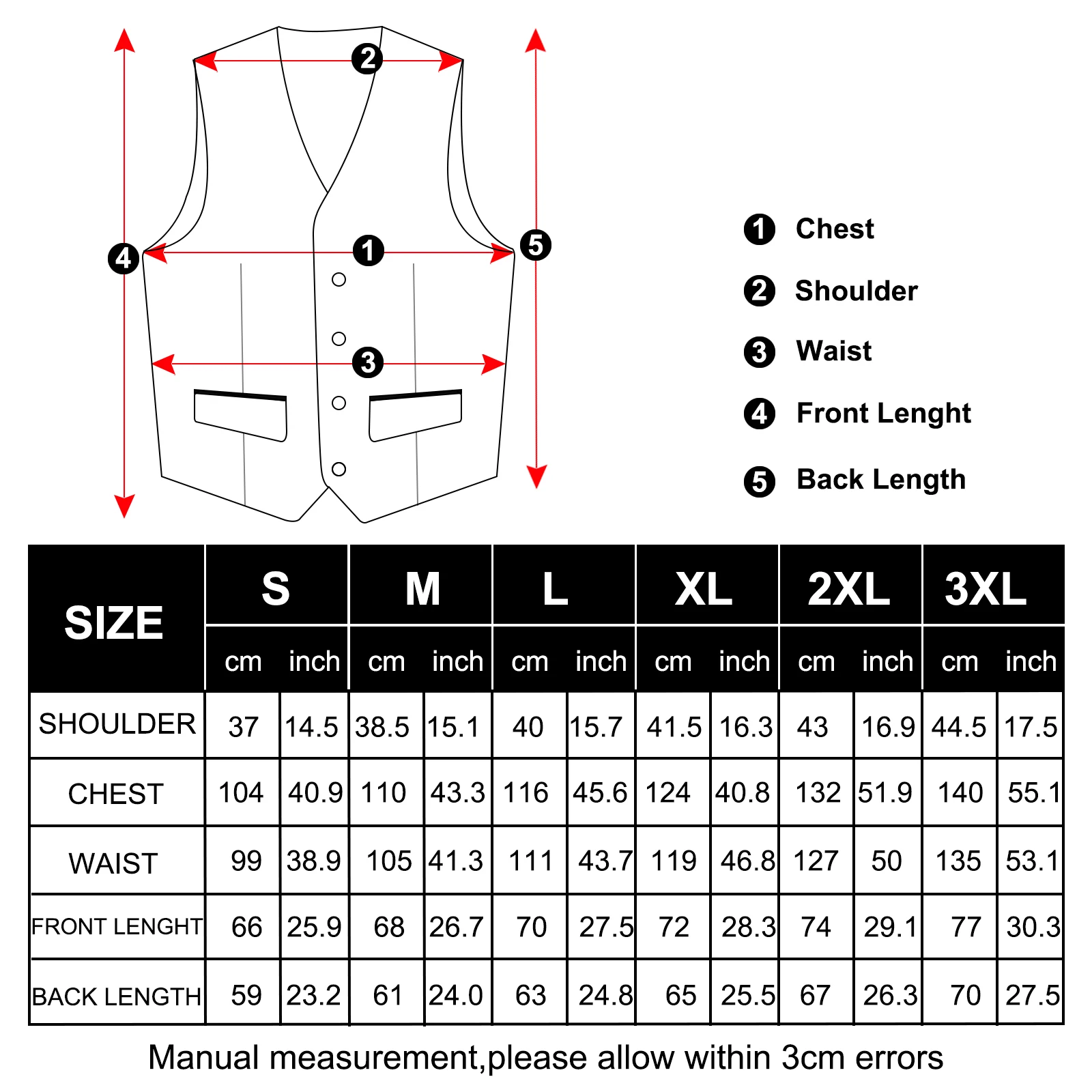 Slim Fit Black Vest for Man Wedding Business Party Red Solid Necktie Fashion Men's Waistcoat Handkerchief Cufflinks for Man Gift