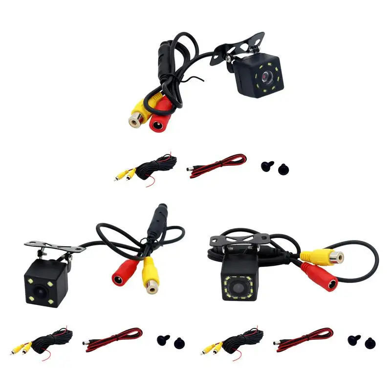 

HD Backup Camera Cars Monitors System Kit Car Reversing Monitor With CMOS Sensor IP68 Waterproof Rear View Backup Camera For