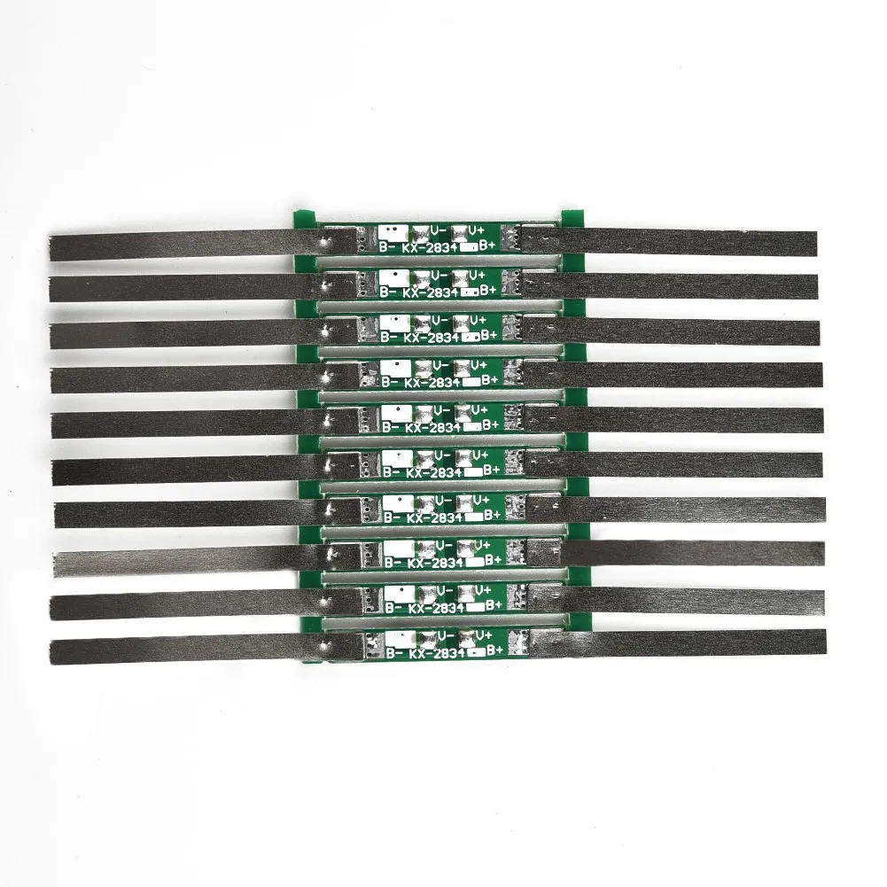 10/20/50/100pcs 3A Protection Board for 1S 3.7V Li-Ion Lithium Battery Over Discharge Protection Car Accessories battery protection board