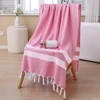 Large Turkish Beach Towel Blanket ,100%Cotton Towels, Suitable For Bath, Beach, Yoga, Swimming Or Diving 3