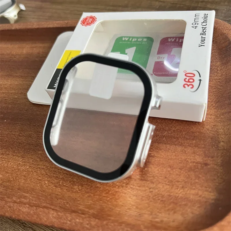 Shockproof Bumper Case with Tempered Glass Screen Protector