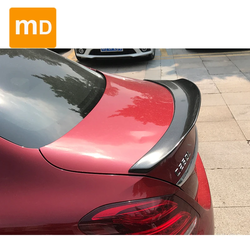 

Glossy Black Spoiler Wing For Mercedes Benz C-Class Modification W205PSM 2008-2021 C200 C260 C180 W204 Top Wings Body Kit