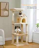 Multi-Level Cat Tree with Condo Scrapers Accessories 2