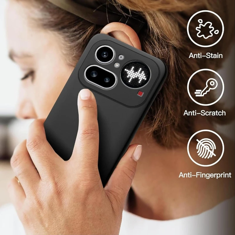 Liquid Silicone Flexible Protective Phone Case Cover TPU Shell