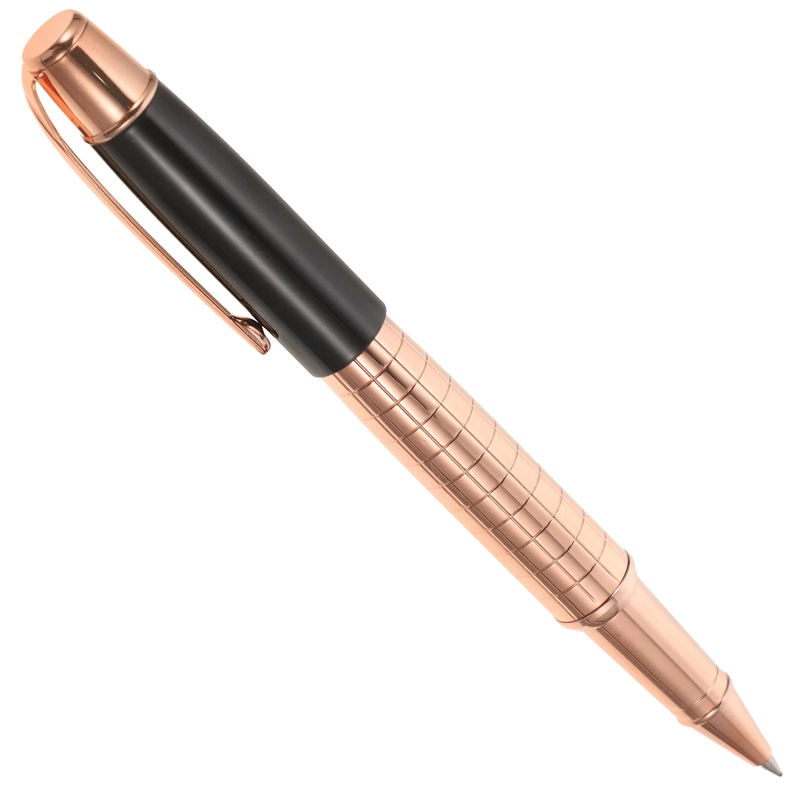 

Signing Pen Multi-function Writing Pens with Lid Business Fine Tip Daily Use Gel Office Metal Come