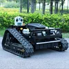 Customized New Design Remote Control Robot Lawn Mower Multi Purpose Rc Lawn Mower For Farmer 1