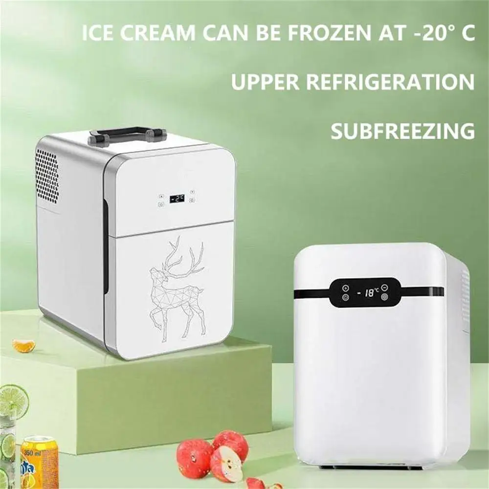 26L Mini Frigorifero Piccolo Frigo Portatile Dormitorio Domestico Refrigerato Geladeira Congelato Nevera Oficina