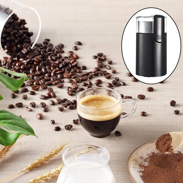 SHARDOR Adjustable Coffee Grinder Electric, Spice Grinder, Coffee Bean  Grinder, Espresso Grinder with 1 Removable Stainless Steel Bowl, Black