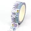 NEW 1PC 10M Decor Provence seamless borders with lavender Washi Tape for Scrapbooking Journaling Masking Tape Cute Stationery 3