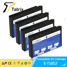 Tatux-cartucho de tinta para impresora Epson T5852, recambio de tinta Compatible con T-5852, PictureMate PM210, PM235, PM250, PM270, PM310, PM215, PM245, etc.