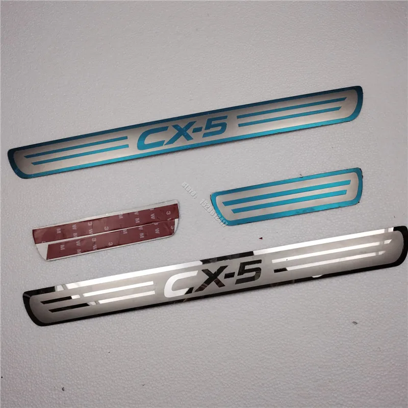 

Car Styling For Mazda Cx5 Cx-5 2012 2013 2014 -2016 Accessories Scuff Plate/door Sill Door Sill Scuff Plate Welcome Pedal H