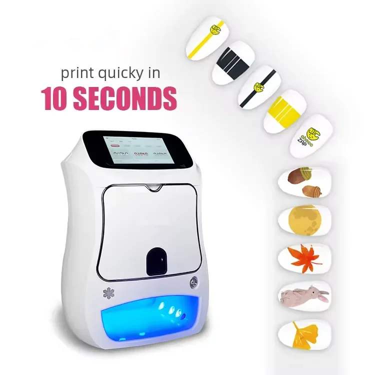 USB DIY 3D 디지털 네일 아트 프린터, 모바일 손톱 인쇄 건조기, 빠른 배송, 10s
