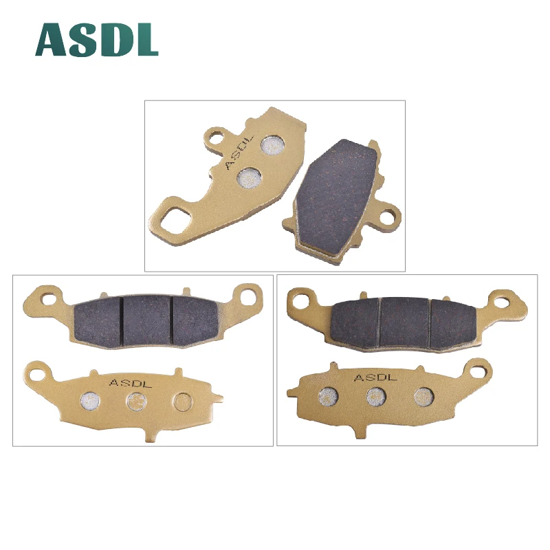 

Motorcycle Front and Rear Brake Pads for Kawasaki KLE 650 KLE650 Versys 07-13 ER6F ER-6F ER6N ER-6N 06-13 Z750 Z750S GPZ1100