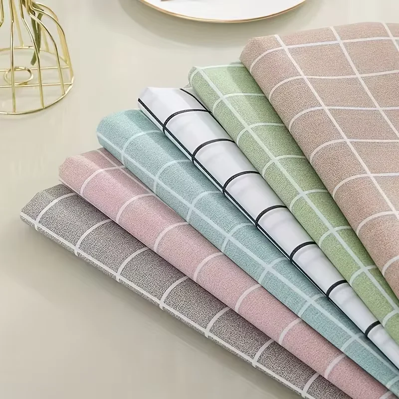 Simple Tablecloth Ins Plaid Wind Waterproof And Oil Proof Home Living Room Nordic Coffee Placemat Washable Anti Fouli No Wash 1pc