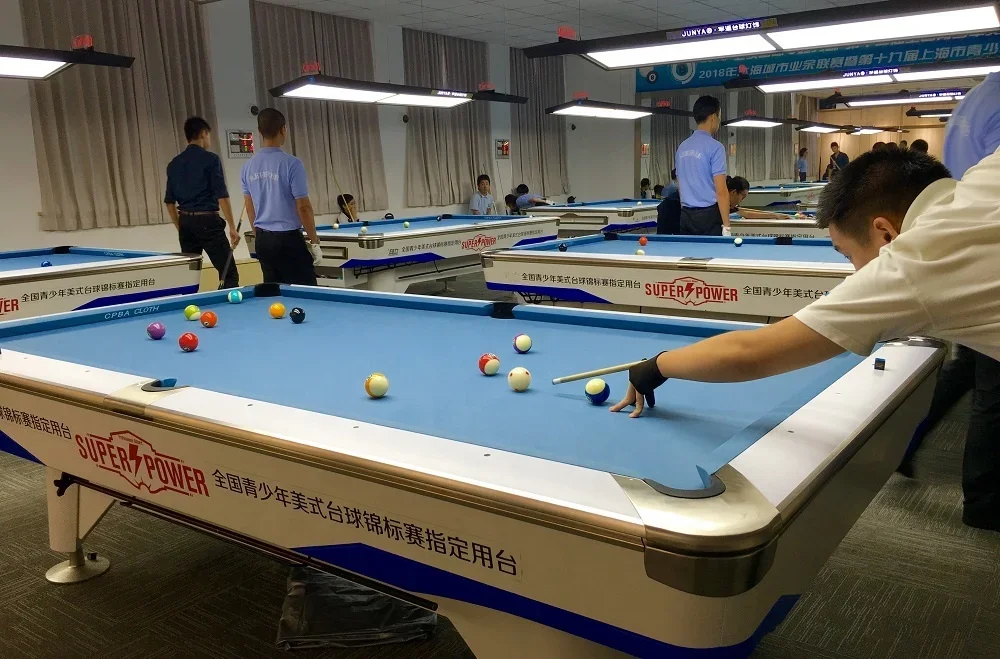 Factory price tournament game play American style 8ft 9ft slate billiards pool table for sale