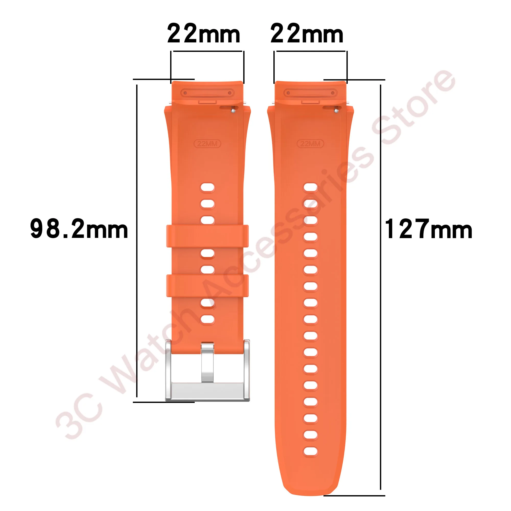 Silicone Replacement Strap for Smart Watch - No Gap Design, High-Quality Wristband Bracelet Accessories