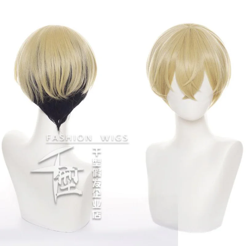 

Anime Tokyo Revengers Matsuno Chifuyu Cosplay Wig 30cm Short Hair Heat Resistant Synthetic Halloween Party Accessories Props