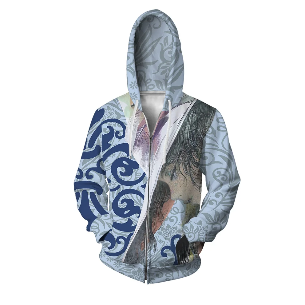 thumbnail image 1 of Sudadera con capucha y cremallera de dibujos animados para hombre, ropa Y2k, diseño elegante, sudadera con capucha y cremallera de anime japonés con impresión 3D, sudadera con capucha para hombre, com, 1 of 5