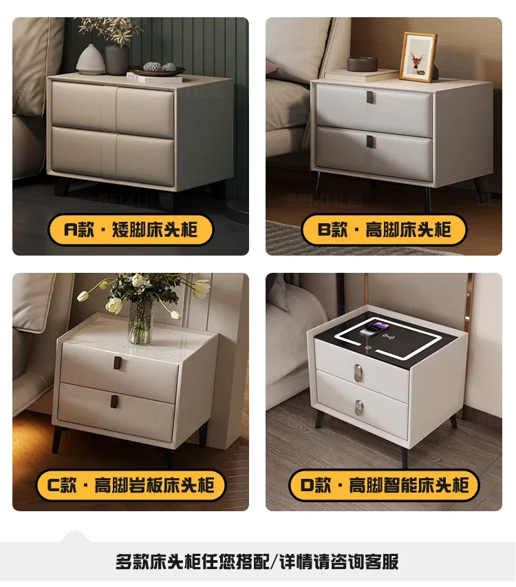 Headboard Double Bed Frame Space Storage Design King Size Adults Bed Bases Frames Bedroom Mobili Per La Casa Home Furniture