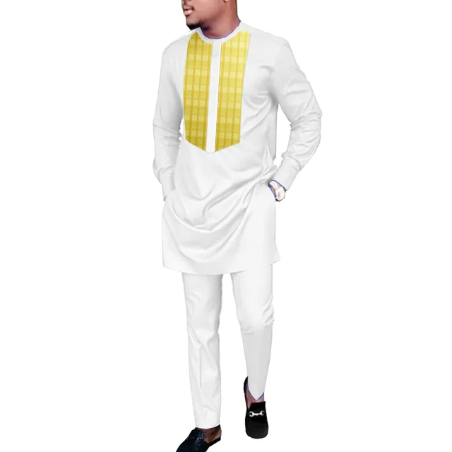 Dayo Long Sleeve Kaftan Outfit - Image 4
