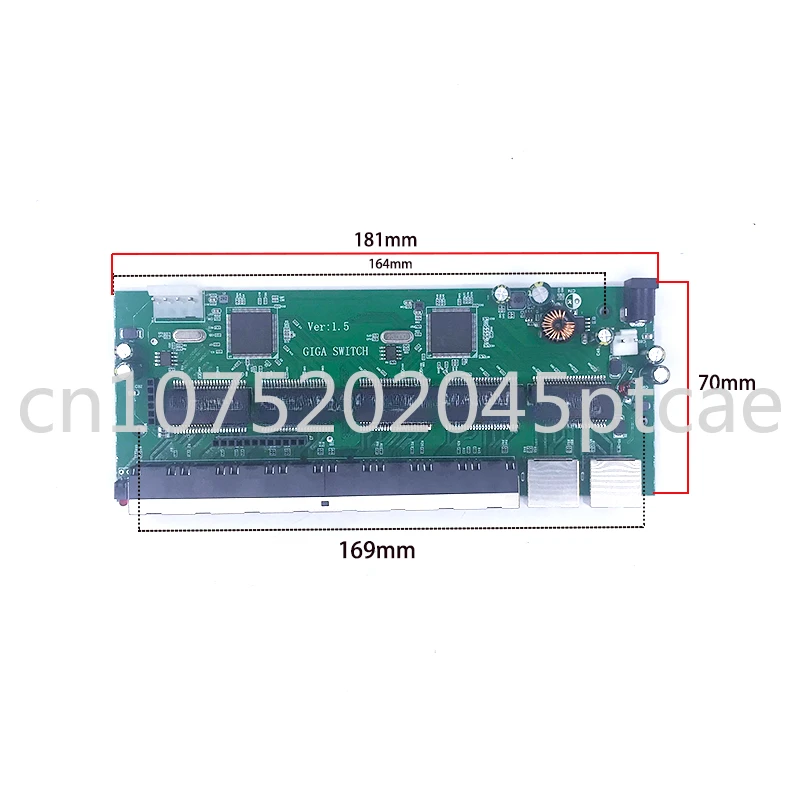 

10 10/100/1000M 48V ethernet switch 8 poe switch 802.3AT/AF.8 poe switch 802.3BT with 2port 1000M UPLINK/NVR