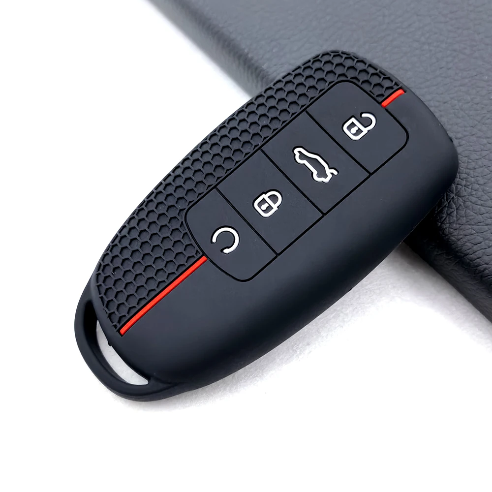 Premium 100% Silicone Car Key Cover - Luxury Key Holder Accessory