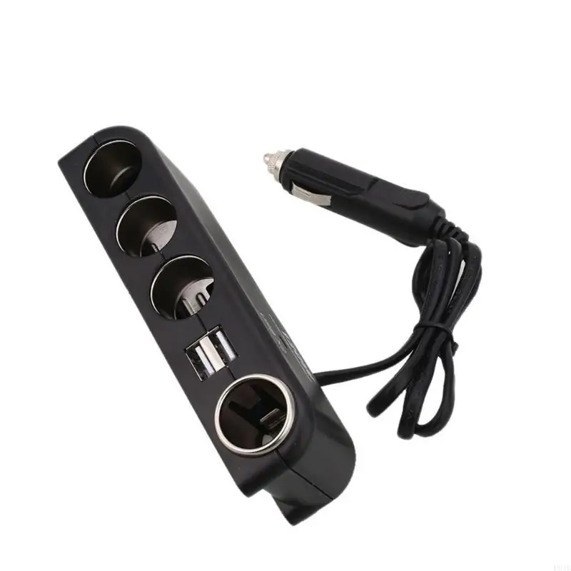 P9JB High-Power 12/24V Car Cigarette Lighter Adapter for Mobile Phone Pad Charging Adapter Splitter 12-24v Universal Voltages