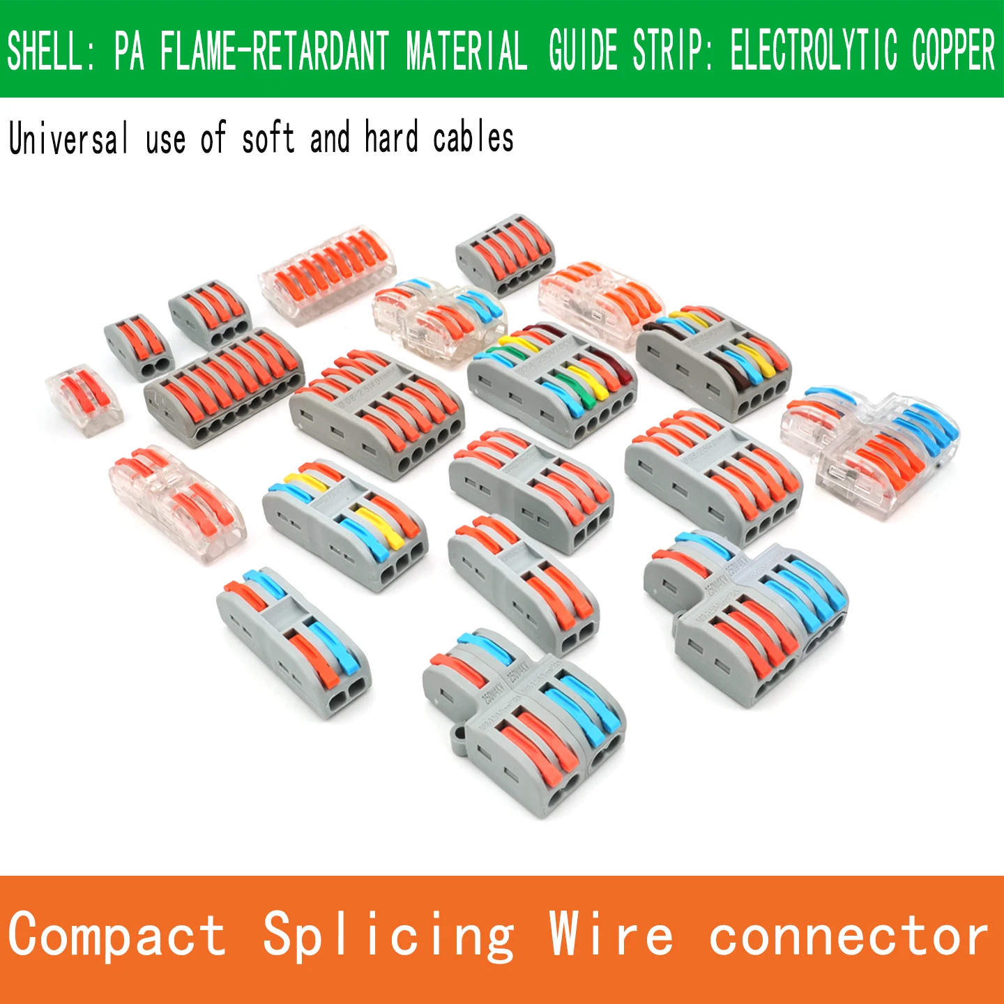 10pcsCompactSplicingWireconnect1in1out~5in5outPush-inWireConnectorUniversalCompactConductorWiringTerminal-AliExpress13