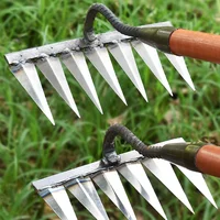 Hoe Weeding Rake Agricultural Tools Grass And Root Hoe Divine Tool For Plowing And Loosening Soil Rake 1