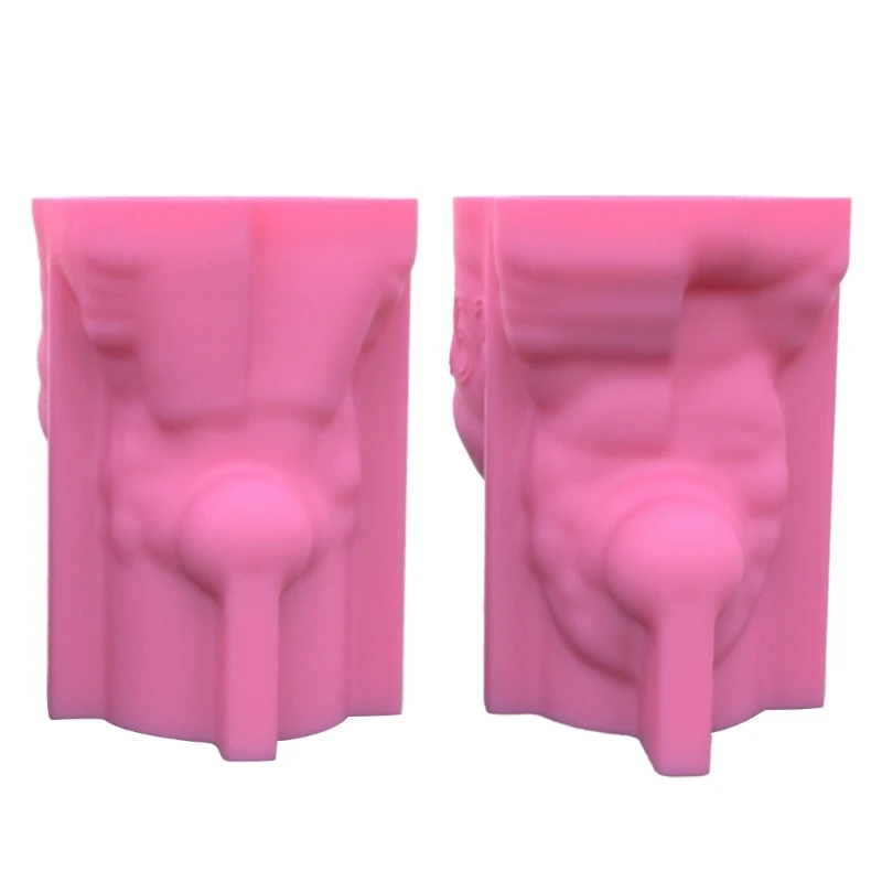 

Geometric Blow Bubbles Girl Gypsum Silicone Molds Storage Box Mold for Making Succulent Plant Pot Flower Pot Pen Holder