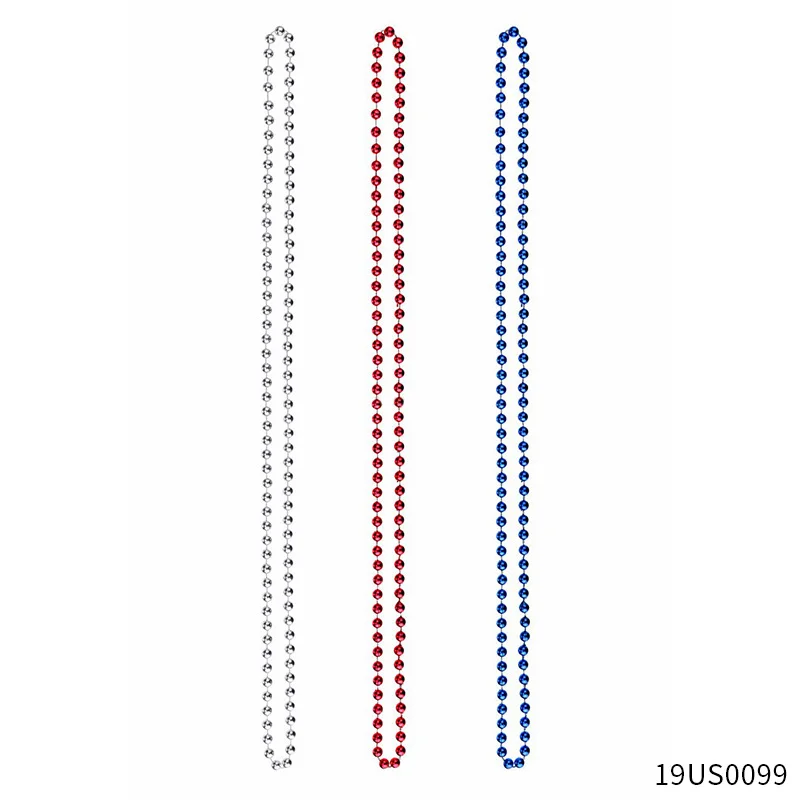 U. 7 월 4 일 액세서리 S. 국기 머리띠, U. 미국 국기 귀걸이, 빨간색 흰색 파란색 구슬 목걸이 미국 국기 파티 애국