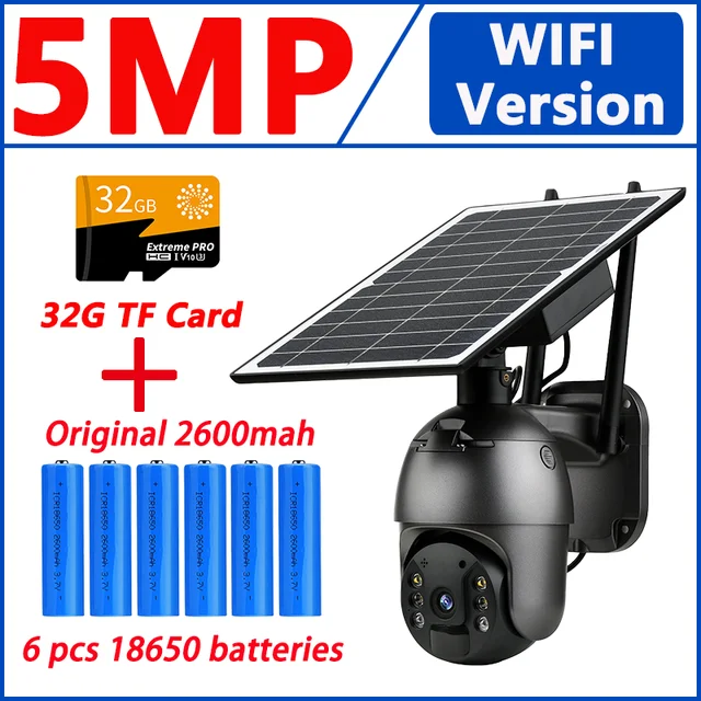 5MP WIFI Battery 32G