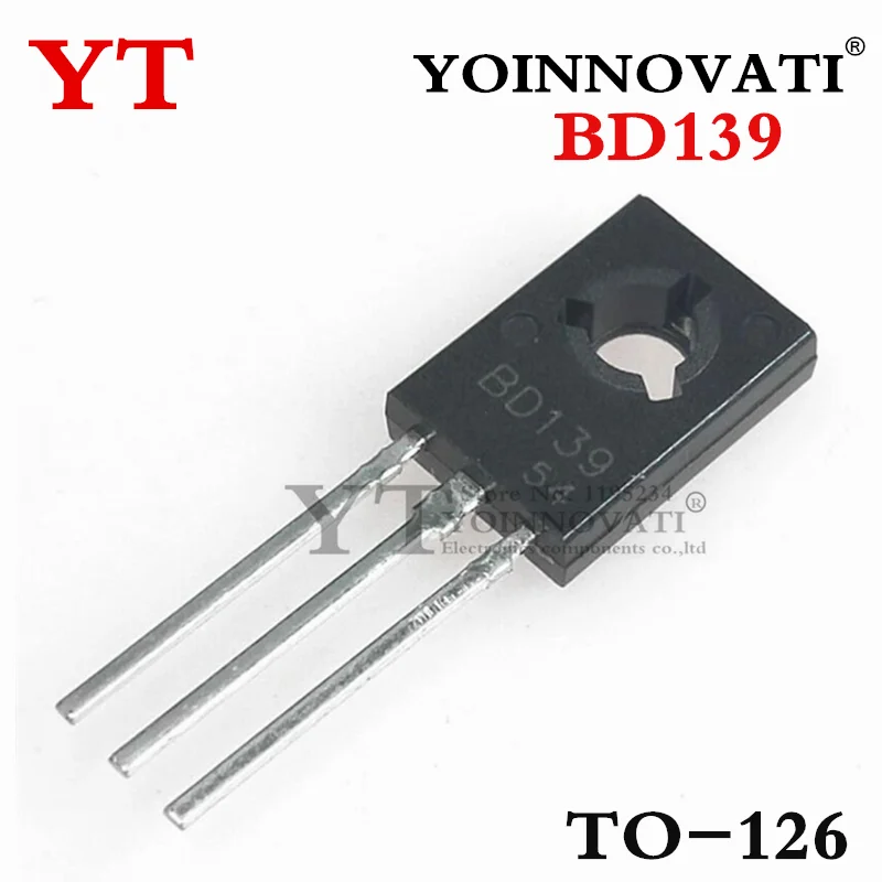 

1000 шт./лот BD139 TRANS NPN 80V 1.5A TO-126 IC