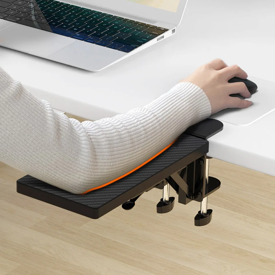HKXA Computer Arm Support Ergonomic Adjustable Desk Armrest Sturdy