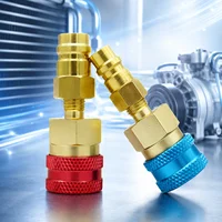 Raccord de climatisation automobile pour R1234YF à R134A, adaptateur haute et basse pression, connecteur rapide HotAdapter 1