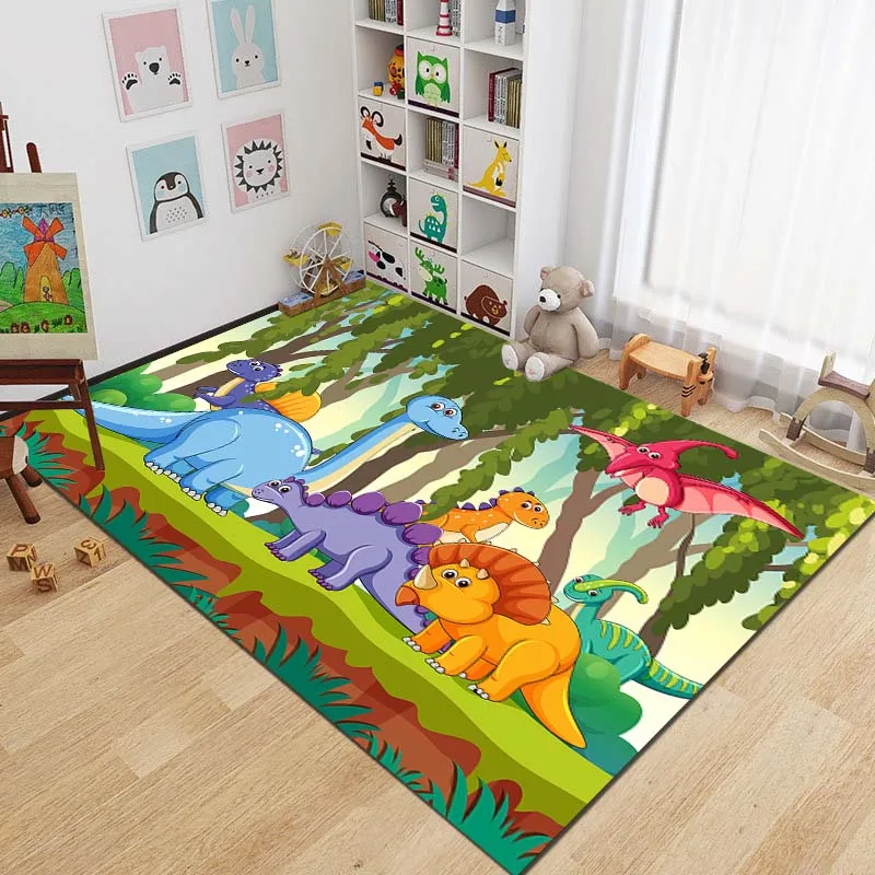Alfombras de gateo para bebés, tapete creativo con patrón de unicornio en  3D, para dormitorio de niños, juego, gimnasio, decoración de habitación de  niños, alfombras suaves, regalo para niños - AliExpress