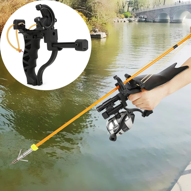 Fish Shooting Slingshot Archery Arrow Rest Removable Can Install Fishing  Reel Laser Sights Multi-function Slingshot Hunting Fish - Darts - AliExpress