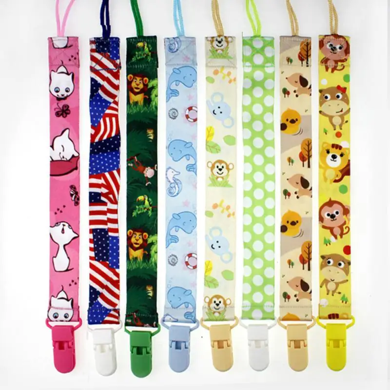 2/3/4PCS Anti-lost Chain -shaped Clip Cartoon Multicolour Supplies Anti-lost Toy Belt Portable Animal Pattern 29cm 2