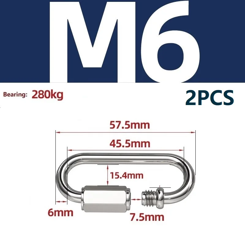 M6 2PCS