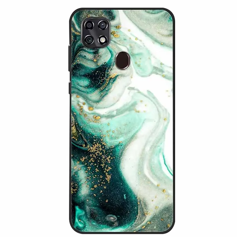 Elegant Marble Soft TPU Silicone Phone Case - Stylish Back Cover Coque Bumper