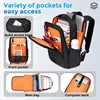 FENRUIEN New Men Backpack 3.0 USB Port Charge Large Capacity Multifunction Schoolbag Business Waterproof Backpack 4