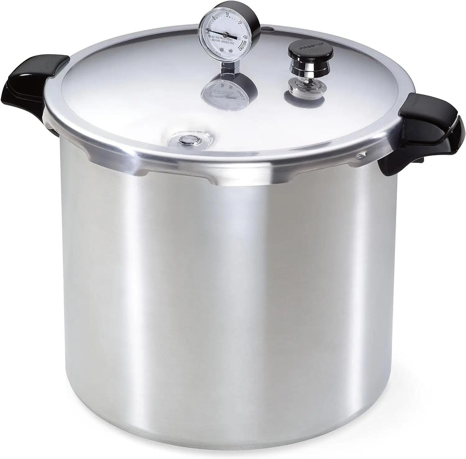 

Pressure Canner and Cooker, 23 qt, Silver