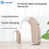 Hearing Aid For The Elderly, High Power Rechargeable Non-Programmable Adjustable Volume Hearing Aid Headset Sound Amplifier 1