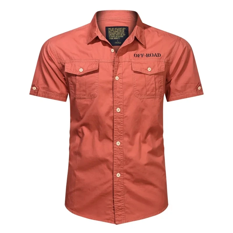 Tactical Hiking Shirts Men Short Sleeve 