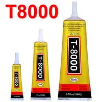 1pc15/50/110ML Transparent T8000 Glue Clear Phone Repair Jewelry Craft Fiber Electronic Component Contact Adhesive T8000 Sealant 1
